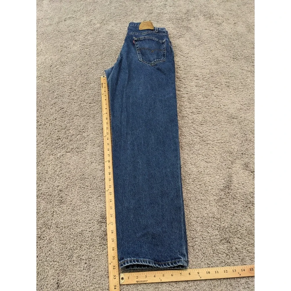 Vintage Levis 550 Mens 36x34‎ Relaxed Fit Made In Mexico Blue Y2K